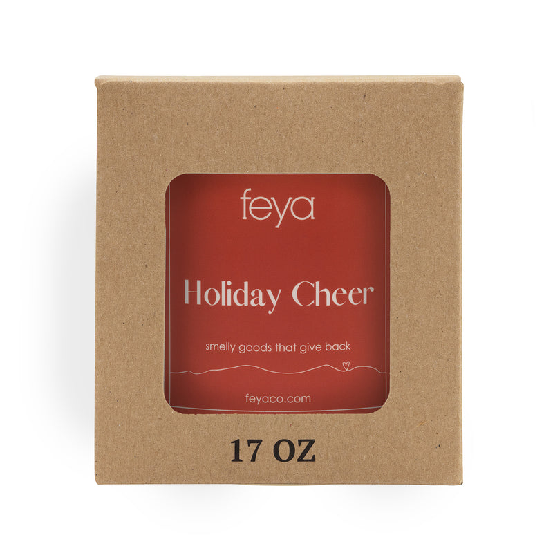 Feya Holiday Cheer 17 oz Candle In Box