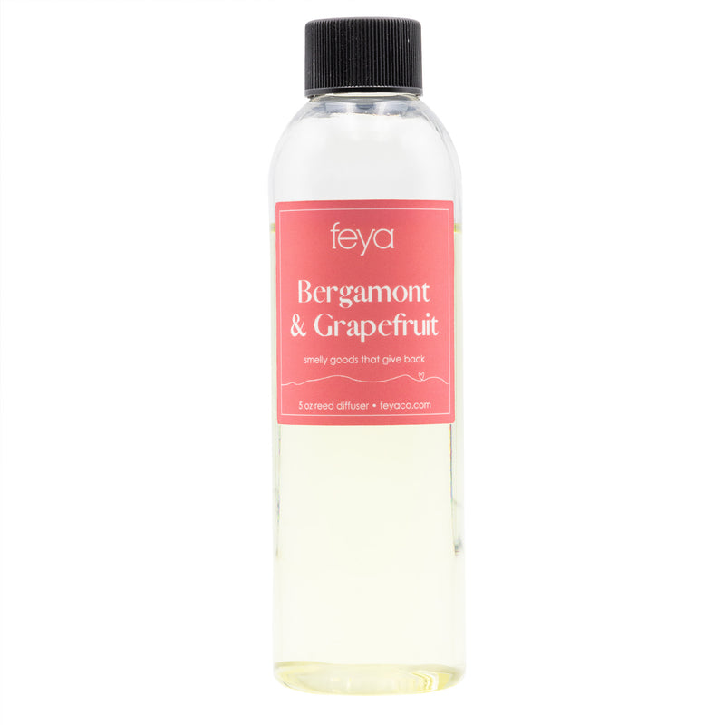 Feya Bergamont & Grapefruit Reed Diffuser Refill