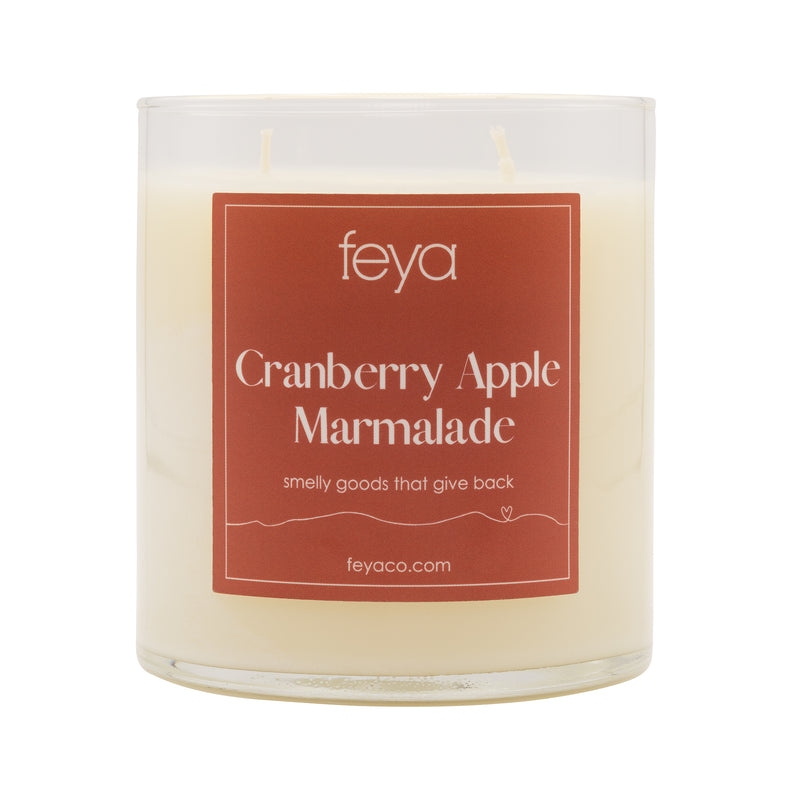 Feya Cranberry Apple Marmalade 17 oz Candle