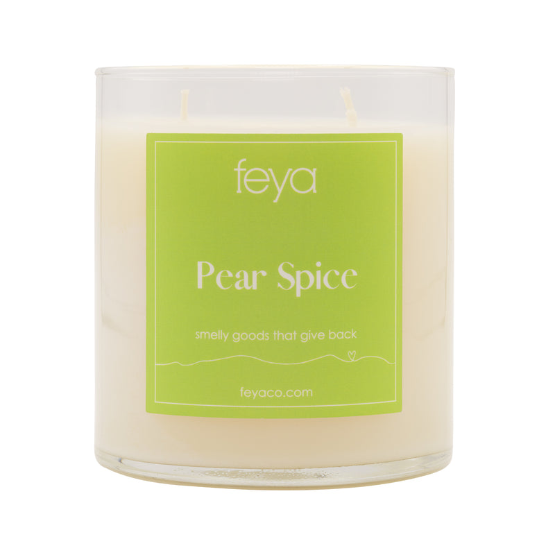 Feya Pear Spice 17 oz Candle