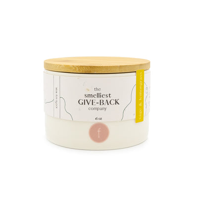 Feya Co Botanical Candle Sage & Lemongrass