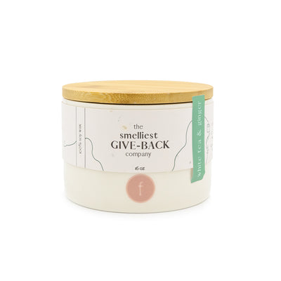 Feya Co Botanical Candle White Tea & Ginger